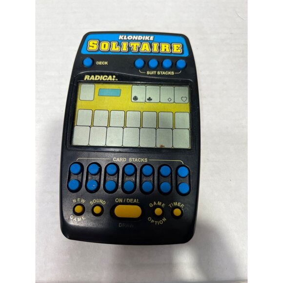 Klondike Solitaire Electronic Handheld Game By Radica - Picture 2 of 3